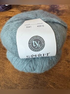 25g Trendsetter SPIRIT Merino Cashmere Silk Teal Blue Yarn